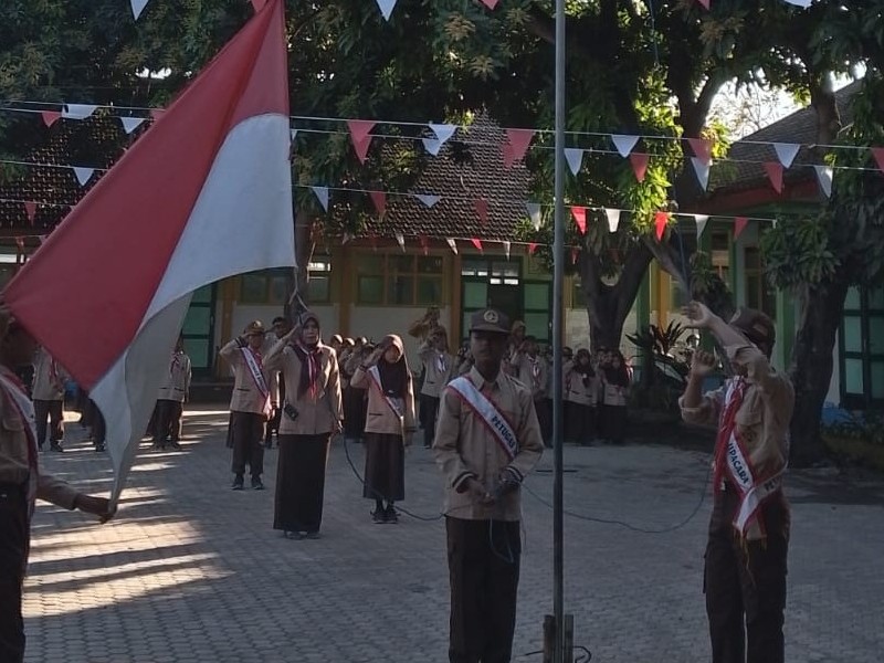 UPACARA ULANG TAHUN PRAMUKA